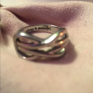 Double Infinity Ring Size 7.5-8